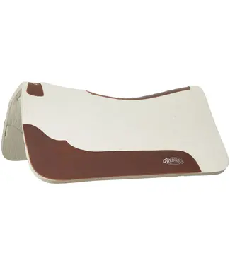 Weaver Contoured Steam Pressed Merino Wool Natural Felt Saddle Pad