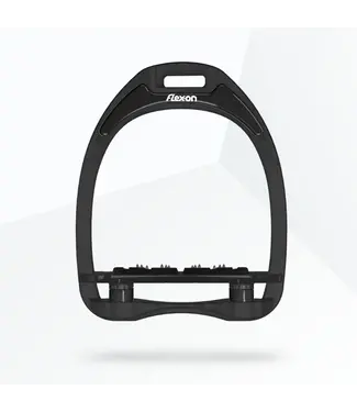 Flex-On Aluminium Stirrups - Black