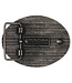 Montana Silversmiths Two-Tone Longhorn Attitude Buckle