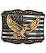 Montana Silversmiths Boucle de Ceinture Soaring Liberty Attitude