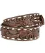 Ariat Ceinture Floral Laced Brune Lining Blanc