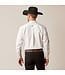 Ariat White/Black Team Logo Twill Classic Fit Shirt