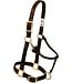 Weaver Original Adjustable Chocolate Chin & Throat Snap 1'' Halter