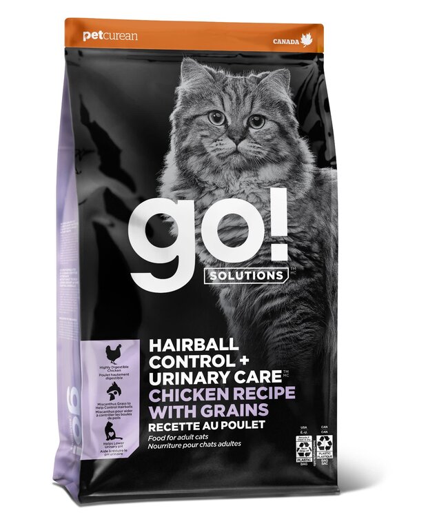 PetCurean GO! Solutions Hairball Control + Urinary Care