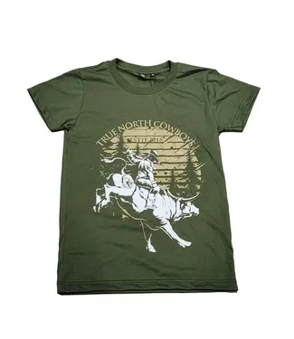 Shack Story Green True North Cowboys T-Shirt