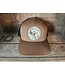 Shack Story Coyote Cowhide Lazer Cap