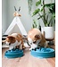 Outward Hound Bol Interactif Fun Feeders Teal
