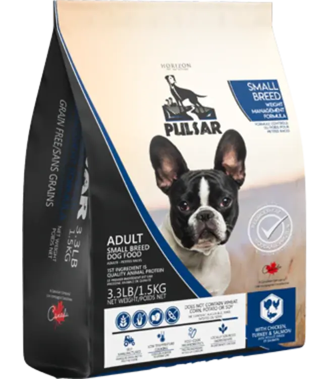 Pulsar Small Breed Adult Weight Management Grain Free Dog Food