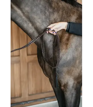 Dy'on Laisse en Cuir Plaited