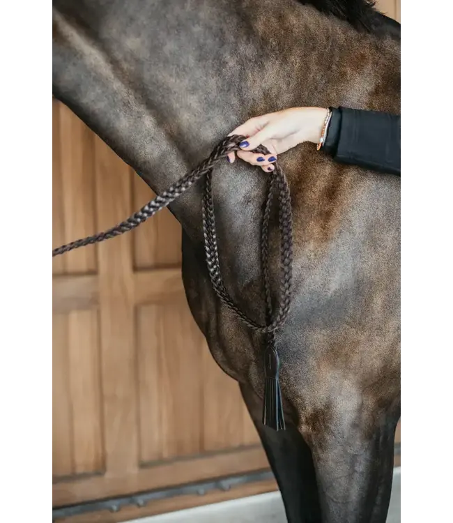 Dy'on Laisse en Cuir Plaited