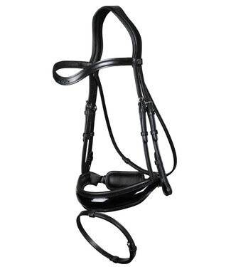 Dy'on Patent Large Crank Noseband Bridle with Flash