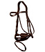 Dy'on Bride Patent Large Crank Noseband avec Flash