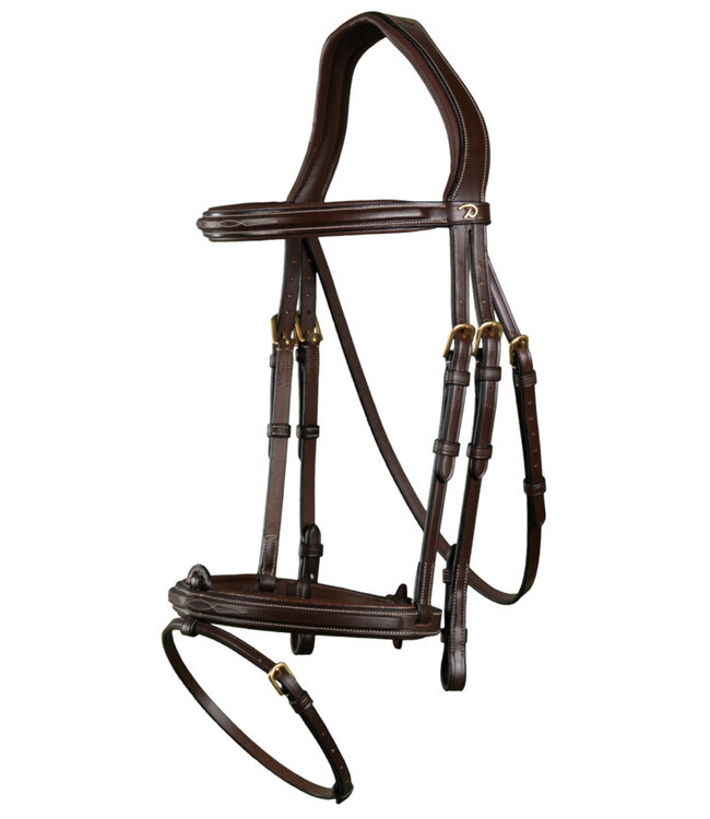 Dy'on D Collection Flash Noseband Bridle