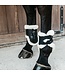 Kentucky Horsewear Black Vegan Sheepskin Fetlock Boots Elastic