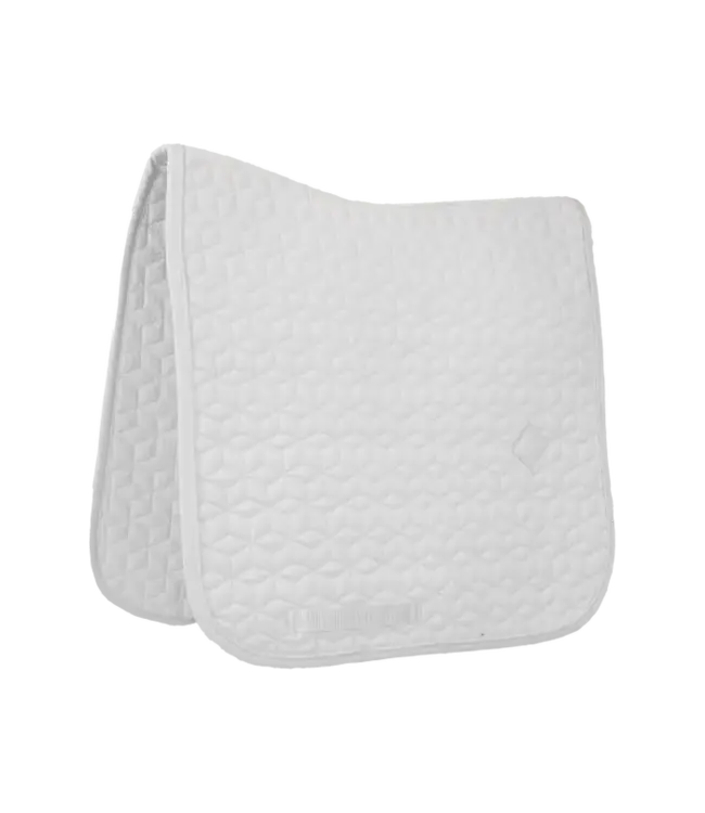 Kentucky Horsewear White Saddle Pad Classic Dressage