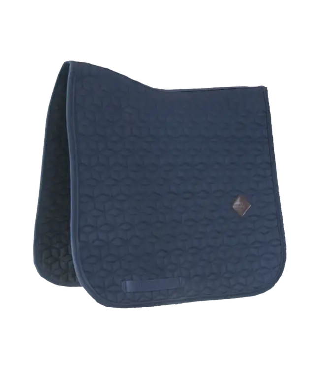 Kentucky Horsewear Navy Saddle Pad Classic Dressage