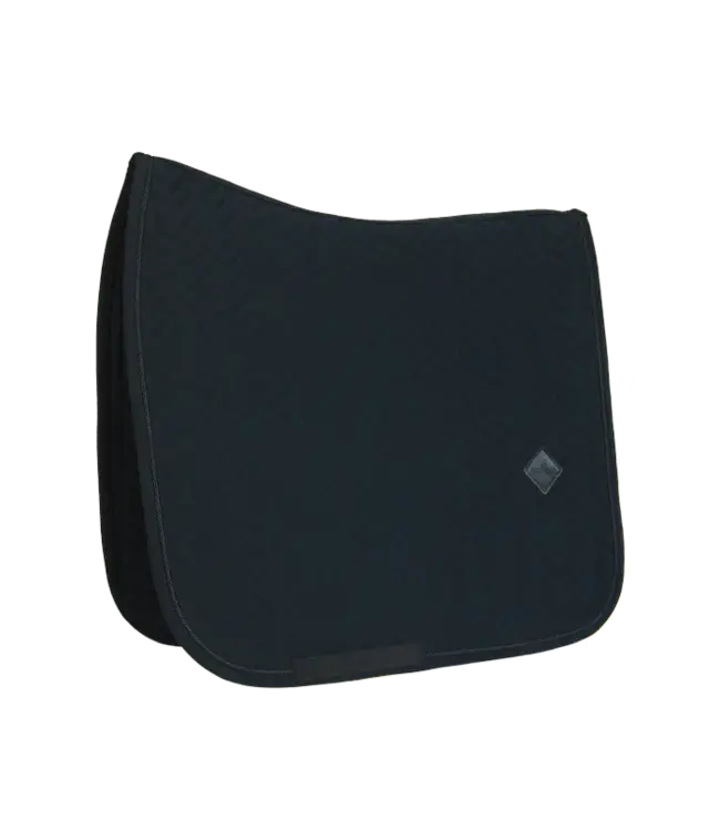 Kentucky Horsewear Black Saddle Pad Fishbone Dressage