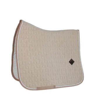 Kentucky Horsewear Saddle Pad Beige Wool Dressage