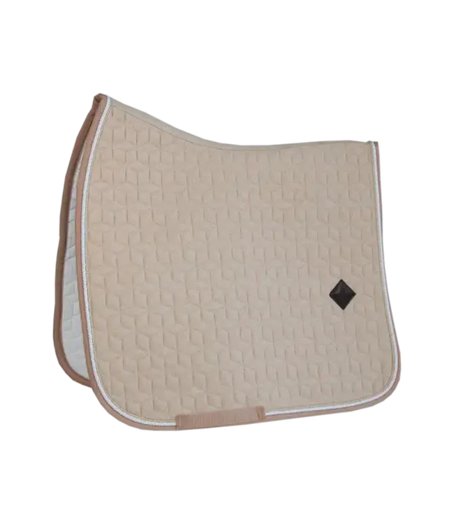 Kentucky Horsewear Saddle Pad Beige Wool Dressage