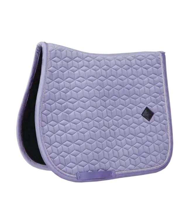 Kentucky Horsewear Saddle Pad Purple Velvet Jumping