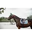 Kentucky Horsewear Saddle Pad Light Blue Velvet Jumping