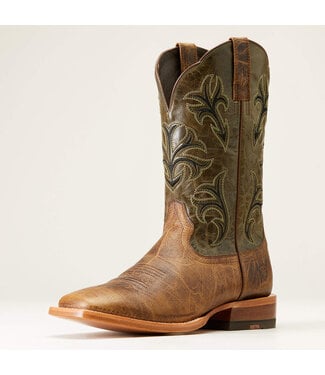 Ariat Bottes Western Cowboss Crinkled Brown