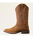 Ariat Bottes Western Hybrid Ranchwork Distressed Tan