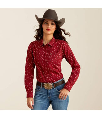 Ariat Kirby Stretch Cattle Brand Shirt