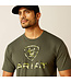 Ariat Liberty USA Digi Camo Dark Olive T-Shirt