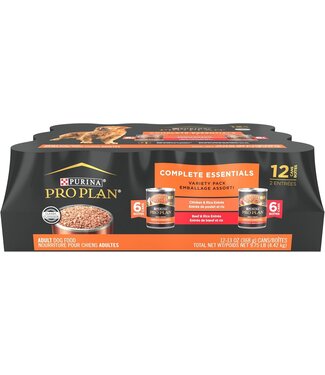 Proplan Variety Pack Poultry/Beef Wet Food for Dogs