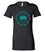 Ranch Brand Barb wire T-Shirt Black & Turquoise