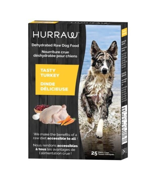 HURRAW Tasty Turkey Dehydrated Raw Dog Food