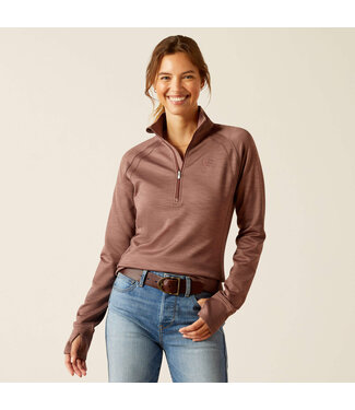 Ariat Tek Team 1/2 Zip Sweatshirt Twilight Mauve