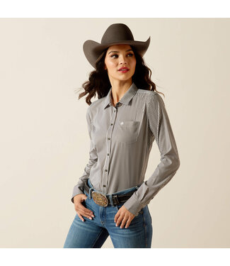 Ariat Kirby Pro Shirt Relic White Stripe