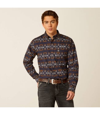 Ariat Chemise Tripp Fitted Shirt Dark Blue