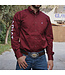 Ariat Team Logo Twill Classic Fit Burgundy Shirt