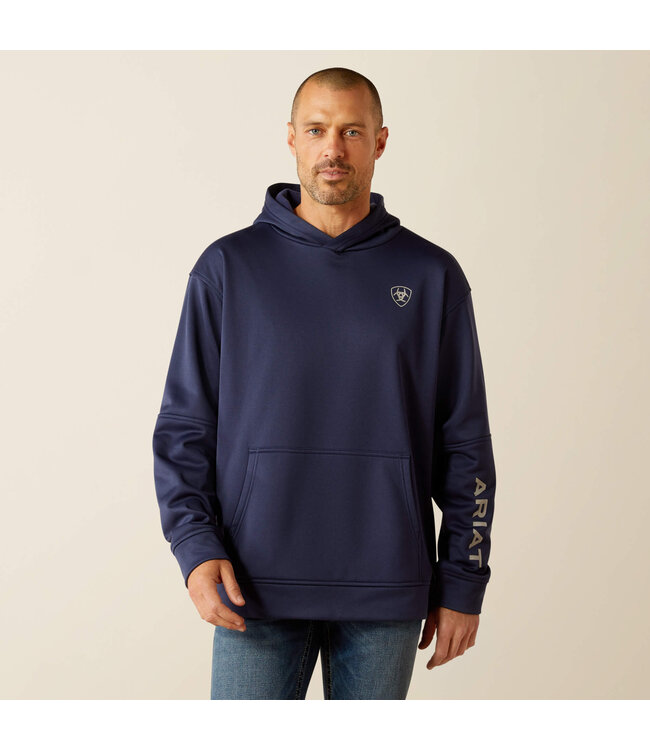 Ariat Hoodie Tek Fleece 2.0 American Circle Navy Heather