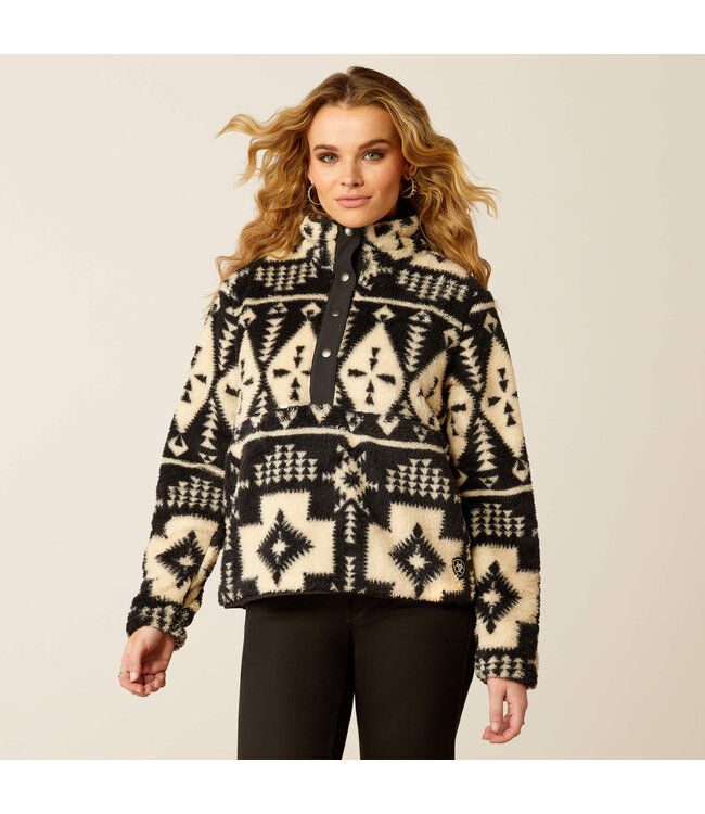 Ariat Berber Snap Front Winslow Southwest Print Sweatshirt