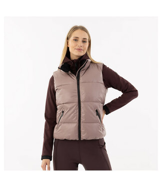 BR Equestrian No Sleeves Fay Coat Twilight Mauve Bodywarmer