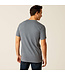 Ariat B&W Logo Athletic Heather T-Shirt