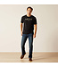 Ariat B&W Logo Athletic Black T-Shirt