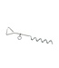 Bud'z Spiral Tie-Out Stake