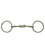Shires Equestrian Mors à anneaux double brisure en cuivre 18mm