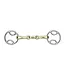 Shires Equestrian Mors Bevel double brisure