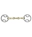 Shires Equestrian Mors Bevel double brisure