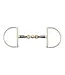 Shires Equestrian Mors en D bleu Hunter