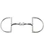 Shires Equestrian Mors en D double brisure French Link Hunter