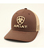 Ariat Casquette Shield Logo Brown Cap