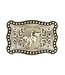 M&F Western Products Bull Rider Edge Rectangle Belt Buckle