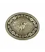 M&F Western Products Oval Bullrider Belt Buckle